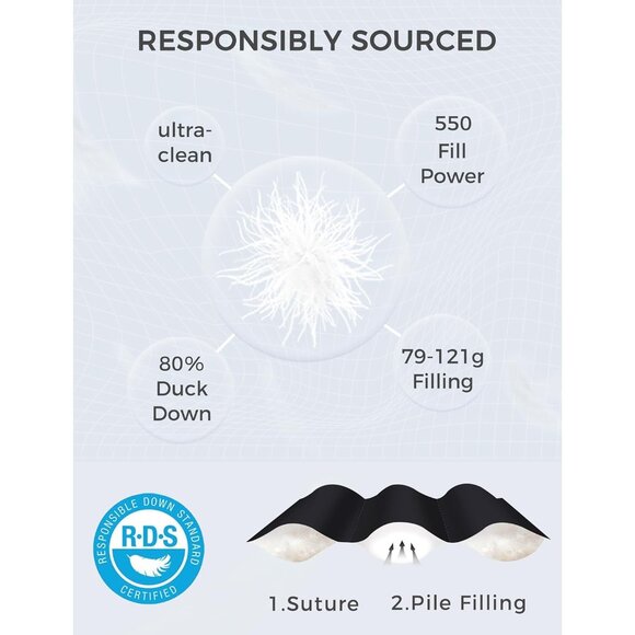 Women's Packable Down Jacket Lightweight Nylon Puffer Travel Cozy Warm - Picture 5 of 6